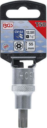 BGS Bit-Einsatz | Antrieb Innenvierkant 12,5 mm (1/2