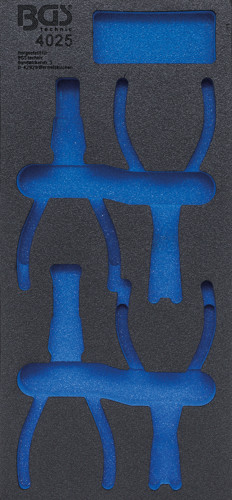 BGS Werkstattwageneinlage 1/3 | leer | für Art. 4025