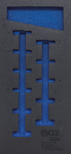 BGS Werkstattwageneinlage 1/3 | leer | für Art. 4059