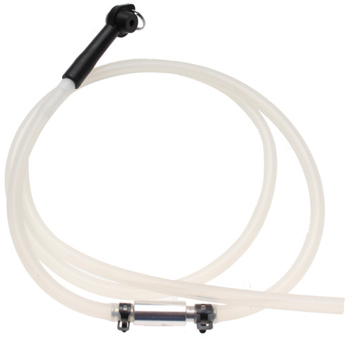 BGS Bremsen-Entlüfterschlauch mit Rückschlagventil | 1,2 m