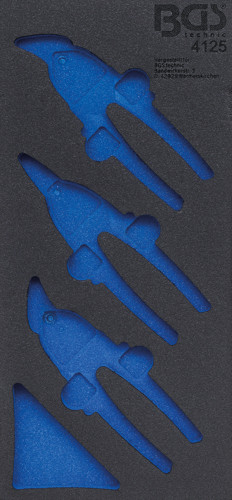 BGS Werkstattwageneinlage 1/3 | leer | für Art. 4125