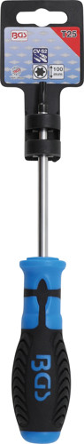 BGS Schraubendreher | T-Profil (für Torx) T25 | Klingenlänge 100 mm