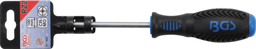 BGS Schraubendreher | Kreuzschlitz PZ2 | Klingenlänge 100 mm