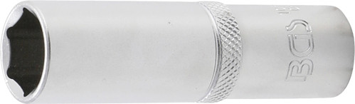 BGS Steckschlüssel-Einsatz Sechskant, tief | Antrieb Innenvierkant 12,5 mm (1/2