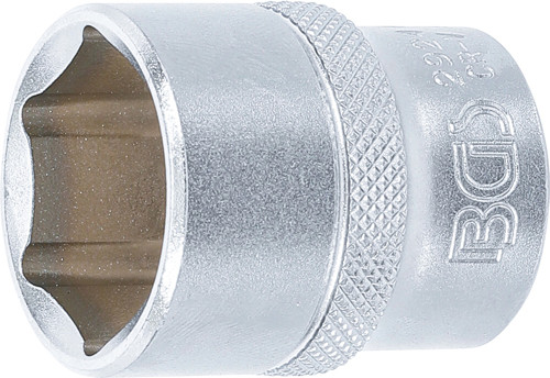 BGS Steckschlüssel-Einsatz Sechskant | Antrieb Innenvierkant 12,5 mm (1/2