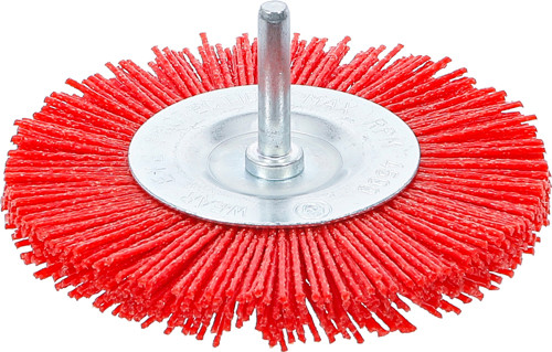 BGS Nylonbürste | 100 mm | 6 mm Schaft
