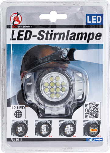 BGS LED-Stirnlampe | 12 LED