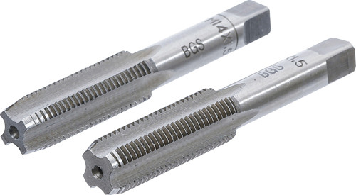 BGS Gewindebohrer | Vor- und Fertigschneider | M14 x 1,5 mm | 2-tlg.