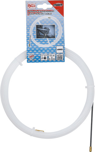 BGS Perlon-Einziehdraht | 15 m x 3 mm