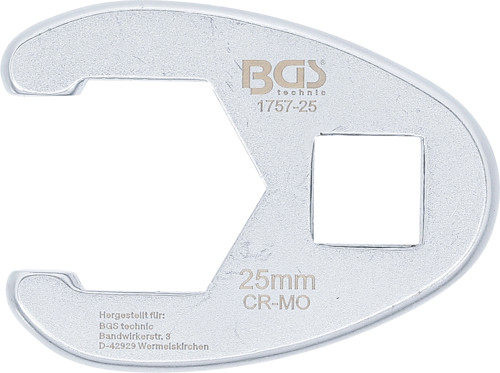BGS Hahnenfußschlüssel | Antrieb Innenvierkant 12,5 mm (1/2