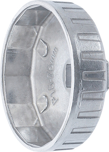 BGS Ölfilterschlüssel | 15-kant | Ø 75 mm | für Chrysler, GM