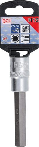 BGS Bit-Einsatz | Länge 100 mm | Antrieb Innenvierkant 12,5 mm (1/2