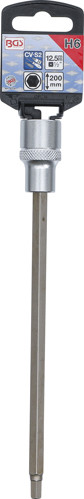 BGS Bit-Einsatz | Länge 200 mm | Antrieb Innenvierkant 12,5 mm (1/2