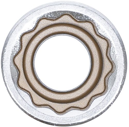 BGS Steckschlüssel-Einsatz Zwölfkant, tief | Antrieb Innenvierkant 12,5 mm (1/2
