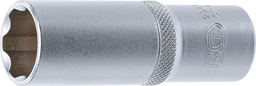 BGS Steckschlüssel-Einsatz Super Lock, tief | Antrieb Innenvierkant 12,5 mm (1/2