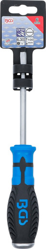 BGS Schraubendreher | Schlitz 6 mm | Klingenlänge 100 mm
