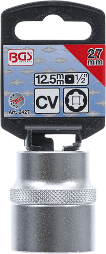 BGS Steckschlüssel-Einsatz Super Lock | Antrieb Innenvierkant 12,5 mm (1/2