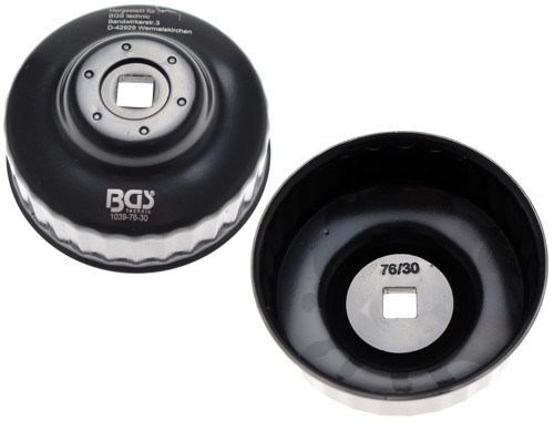 BGS Ölfilterschlüssel | 30-kant | Ø 76 mm | für Ford Motorkraft