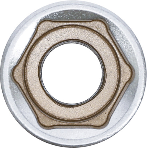 BGS Steckschlüssel-Einsatz Sechskant, tief | Antrieb Innenvierkant 12,5 mm (1/2