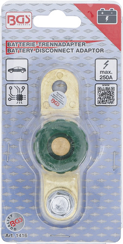 BGS Kfz-Batterie-Trennadapter | flach