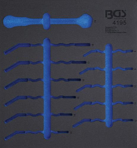 BGS Werkstattwageneinlage 2/3 | leer | für Art. 4195