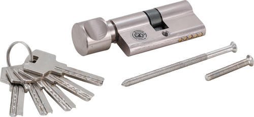 BGS Sicherheits-Türzylinder | mit Drehknauf | 60 mm