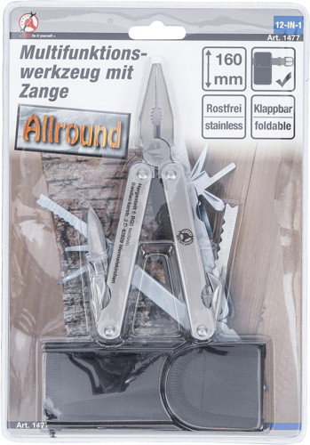 BGS Multifunktionswerkzeug mit Zange | 12-IN-1 | 160 mm