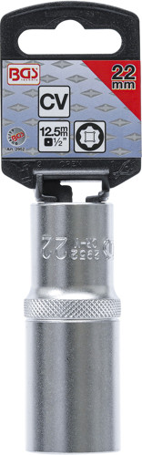 BGS Steckschlüssel-Einsatz Super Lock, tief | Antrieb Innenvierkant 12,5 mm (1/2