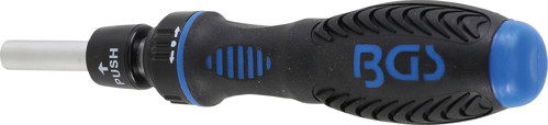 BGS Ratschen-Drehgriff für Bits, umschaltbar | Abtrieb Innensechskant 6,3 mm (1/4