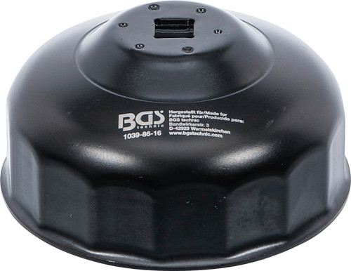 BGS Ölfilterschlüssel | 16-kant | Ø 86 mm | für BMW, Volvo