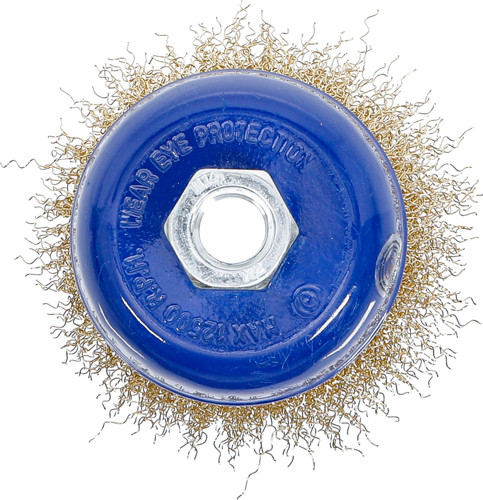 BGS Topfbürste | Aufnahme M14 x 2,0 mm | Ø 75 x 57 mm