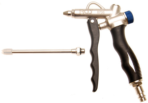 BGS Druckluft-Ausblaspistole mit Mengenregler