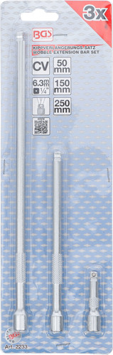 BGS Kippverlängerungs-Satz | 6,3 mm (1/4