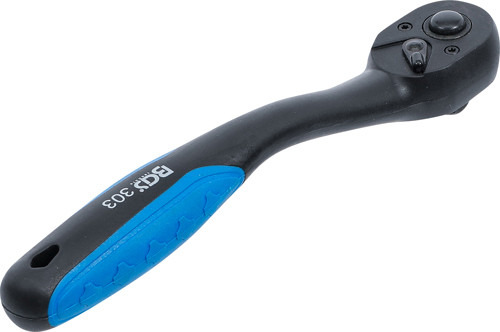 BGS Umschaltknarre, kunststoff-ummantelt | Abtrieb Außenvierkant 10 mm (3/8