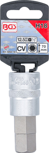 BGS Bit-Einsatz | Antrieb Innenvierkant 12,5 mm (1/2