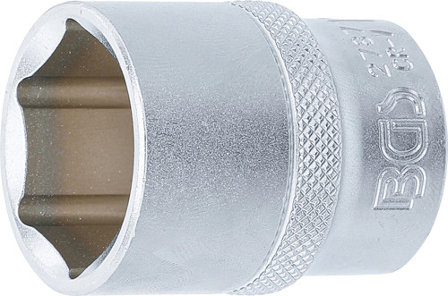 BGS Steckschlüssel-Einsatz Sechskant | Antrieb Innenvierkant 12,5 mm (1/2