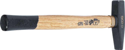 BGS Schlosserhammer | Holz-Stiel | DIN 1041 | 200 g