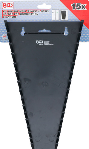 BGS Halter für Maul-/Ringschlüssel | 15 Auflagen