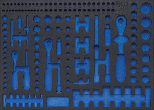 BGS Werkstattwageneinlage 3/3 | leer | für Art. 4036