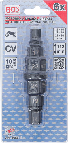 BGS Motorrad-Spezial-Einsatz | Antrieb 10 mm (3/8