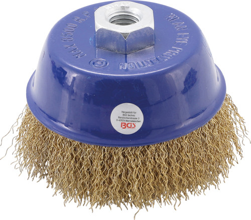 BGS Topfbürste | Aufnahme M14 x 2,0 mm | Ø 100 x 67 mm