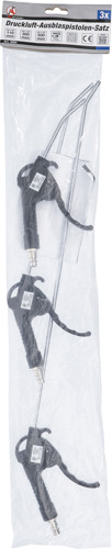 BGS Druckluft-Ausblaspistolen-Satz | 110 / 300 / 500 mm | 3-tlg.