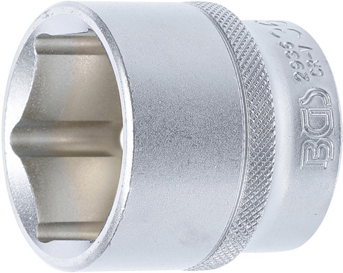 BGS Steckschlüssel-Einsatz Sechskant | Antrieb Innenvierkant 12,5 mm (1/2