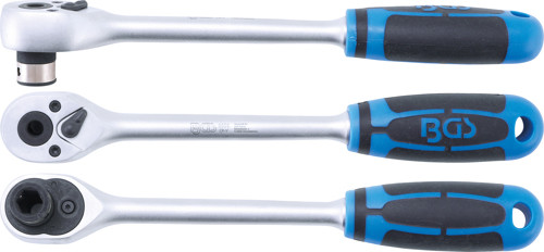 BGS Bit-Knarre | extra lang | Abtrieb Innensechskant 10 mm (3/8