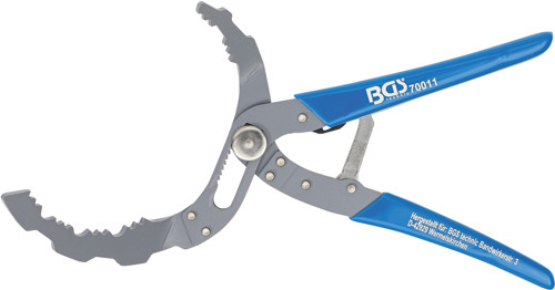 BGS Ölfilterzange | selbstjustierend | Ø 60 - 120 mm | 30° abgewinkelt