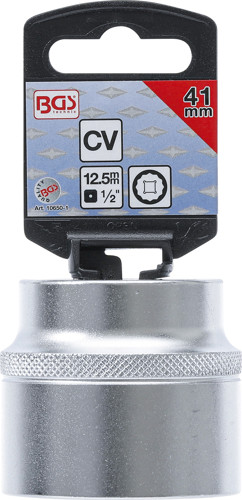 BGS Steckschlüssel-Einsatz Zwölfkant | Antrieb Innenvierkant 12,5 mm (1/2