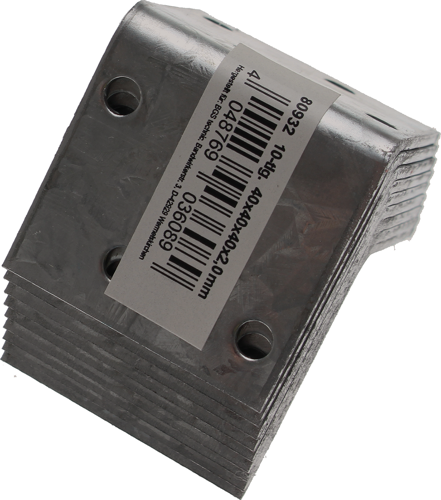 BGS Winkelverbinder | 40 x 40 x 40 mm | 10-tlg.