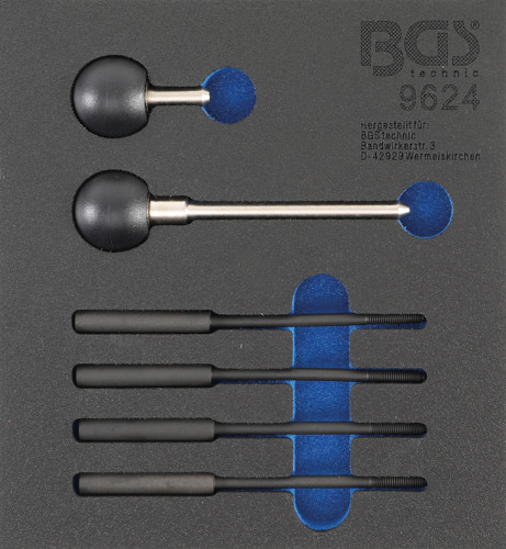 BGS Werkstattwageneinlage 1/6: Kurbelwellen-Fixier-Werkzeug | für Porsche Boxster, 911 M96