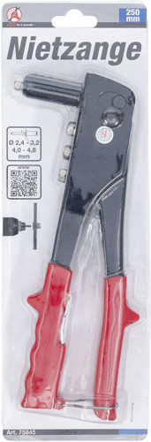 BGS Nietzange | 2,4 - 4,8 mm | 250 mm