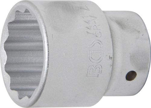 BGS Steckschlüssel-Einsatz Zwölfkant | Antrieb Innenvierkant 20 mm (3/4